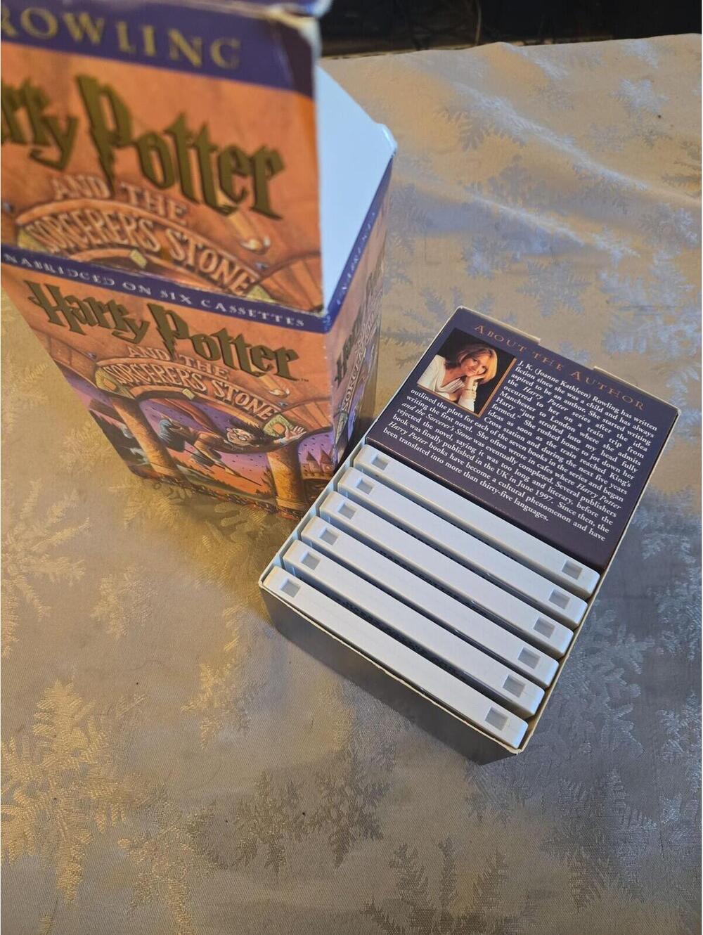 Harry Potter and the Sorcerer's Stone Audiobook 6-Cassette Box Set Jim Dale - Picture 5 of 5